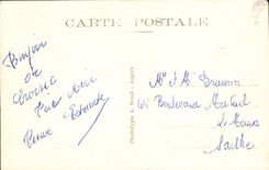 CPA Le Croisic Le Phare De La Grande Jetee Bateau