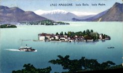 CPA Laggo Maggiore Isola Bella 
