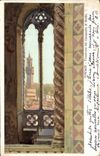 VINTAGE POSTCARD Firenze Finestrone LED Bell-tower Di Giotto