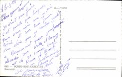 CPM Souvenir De Bordg Bou Arreridj L'hopital et la mosquee Le centre de sante Vue generale Hotel des Finances et la Post