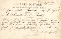CPA Famille Bedouine Tunis