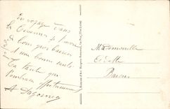 CPA Les Scenes Villageoises La Bourree Sur La Route Auvergne Folklore Violon 