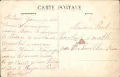 CPA A Travers La Normandie Coiffes Petite fille des environs de Cherbourg Folklore