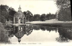 CPA Chantilly Le Chateau L'Ile D'Amour