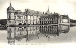 CPA Chateau De Chantilly La Facade Ouest