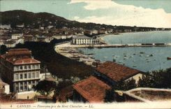 CPA Cannes Panorama Pris Du Mont Chevalier