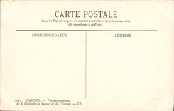 CPA Cannes Vue Panoramique