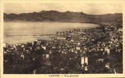 CPA Cannes Vue Generale