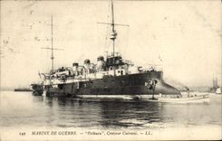 CPA Marine De Guerre Pothuau Croiseur Cuirasse Bateau