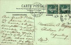 CPA Marine De Guerre Pothuau Croiseur Cuirasse Bateau