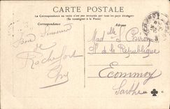 CPA Marine De Guerre Francaise Le Charles Martel