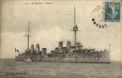 CPA Le Croiseur Desaix