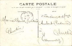 CPA Marine Frarncaise Jules Ferry Croiseur De 1er rang