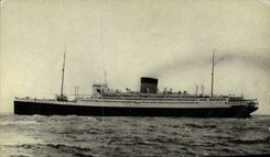 CPA Cie Gle Transatlantique French Line SS De Grasse Ligne le Havre Southampton New York