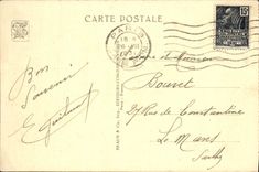 VINTAGE POSTCARD Fair Colonial International Paris 1931 Garden of Belgian Congo House of transport