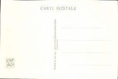 VINTAGE POSTCARD Fair Colonial International Paris 1931 Belgian Congo Seen from of the gantry of the luxury goods industries