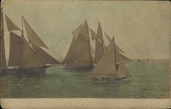 CPA Bateaux Voiliers 