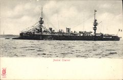 CPA Bateau Amiral Charner