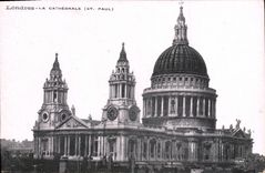 CPA Londres La cathedrale