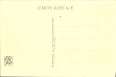 VINTAGE POSTCARD Paris Fair colonial international 1931 Cameroun Togo Le hunting lodge