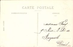 VINTAGE POSTCARD Fantasy Woman Agneaau Sheep