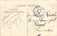 CPA Folklore Normandie Retour de la peche 