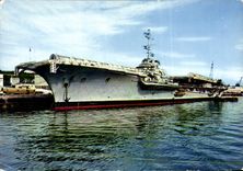 CPM Bateau Brest Le porte avions Clemenceau 
