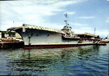CPM Bateau Brest Le porte avions Clemenceau 