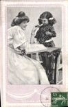 VINTAGE POSTCARD Fantasy Child wife affectionate Souvenir