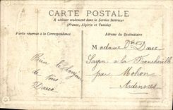 VINTAGE POSTCARD Fantasy Child wife affectionate Souvenir