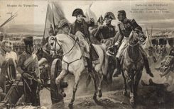 VINTAGE POSTCARD Militaria Musee of Versailles Battles of Friedland Napoleon 1st