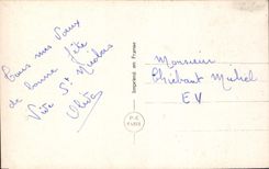 VINTAGE POSTCARD Fantasy Woman St Nicolas