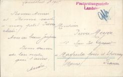 VINTAGE POSTCARD Fantasy Children Ski