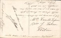 VINTAGE POSTCARD Fantasy Woman Man Cigarette Tobacco