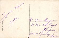 VINTAGE POSTCARD Fantaisie Child Water mill