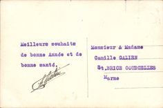 CPA Fantaisie Bonne annee