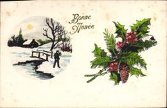 CPA Fantaisie Bonen annee