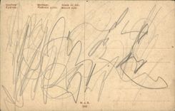 VINTAGE POSTCARD Fantasy Courteous Woman Roses of May