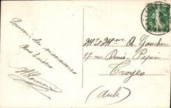 CPA Fantaisie Fleurs