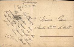 VINTAGE POSTCARD Fantasy Clover Birds