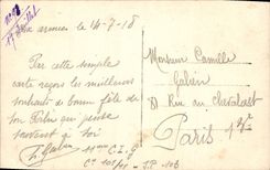 CPA Fantaisie Fleurs 