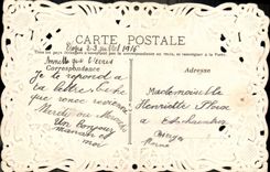 CPA Brodee Fantaisie Fleurs