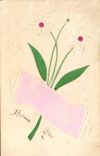 CPA Fantaisie Fleurs 