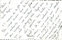 VINTAGE POSTCARD Fantasy Child Cat Kitten Bird