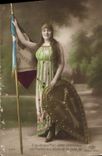 VINTAGE POSTCARD Fantasy Woman Germanic