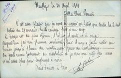 CPA Fantaisie Fleurs Muguet