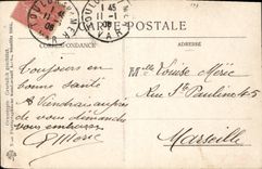 VINTAGE POSTCARD Fantasy Child bill hook