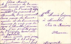 VINTAGE POSTCARD Fantaisie Children Horseshoe