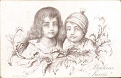 CPA Fantaisie Enfants