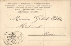 VINTAGE POSTCARD Fantasy Woman Clemence de Pibrae